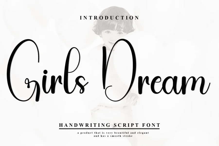 Girls Dream Font