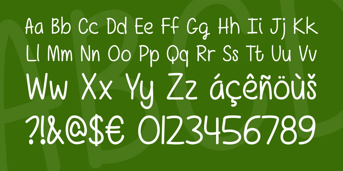 Girls Have Many Secrets Font preview 4