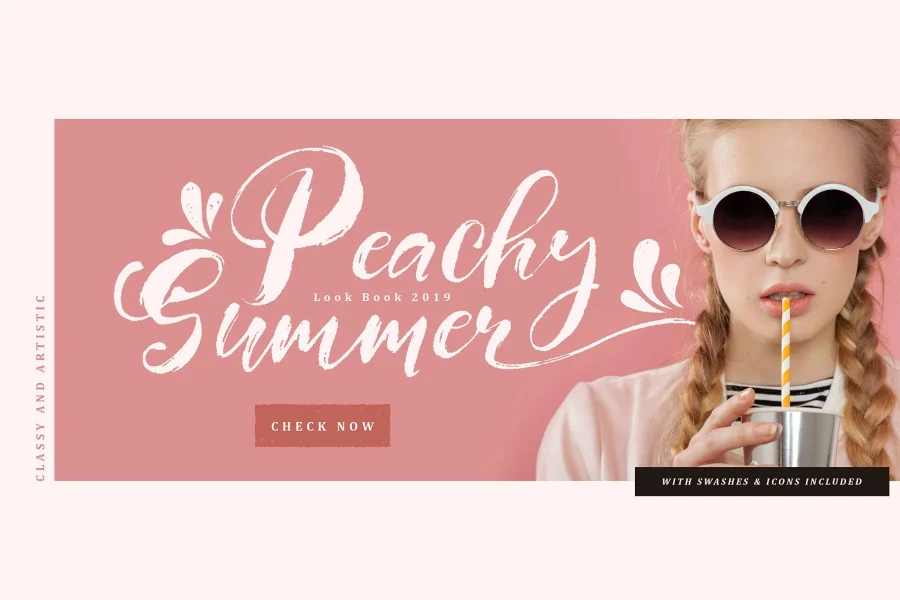 Girly Things Demo Version Font preview 7