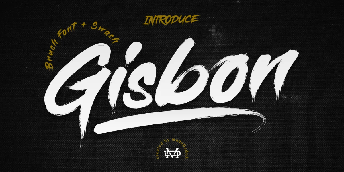 Gisbon DEMO Font