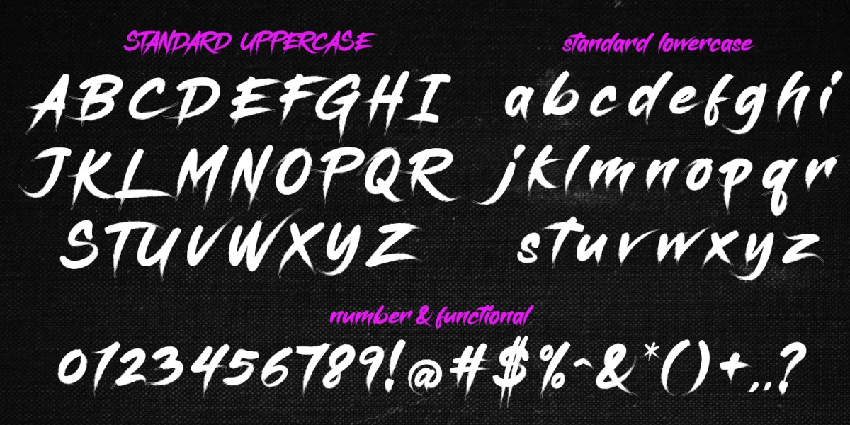 Gisbon DEMO Font preview 11