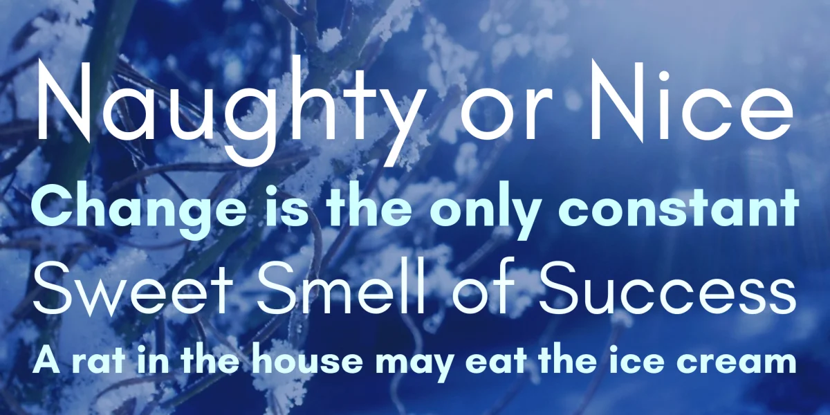 Glacial Indifference Font Family preview 2