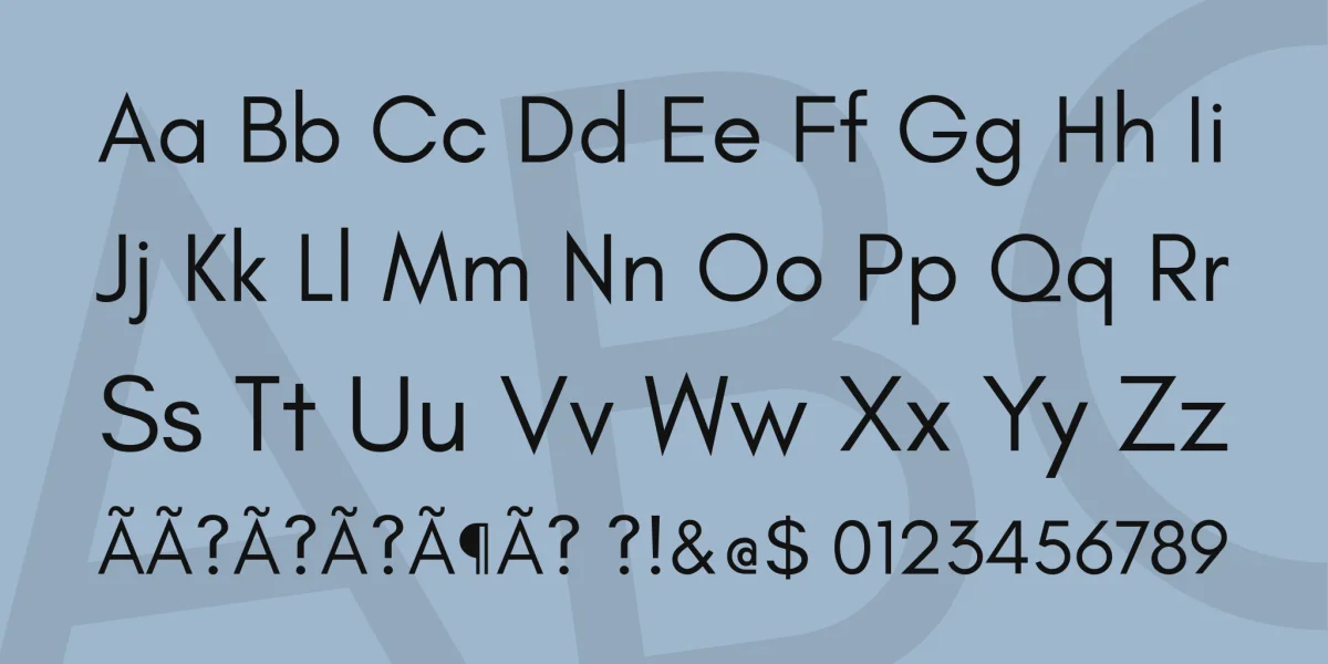 Glacial Indifference Font Family preview 4
