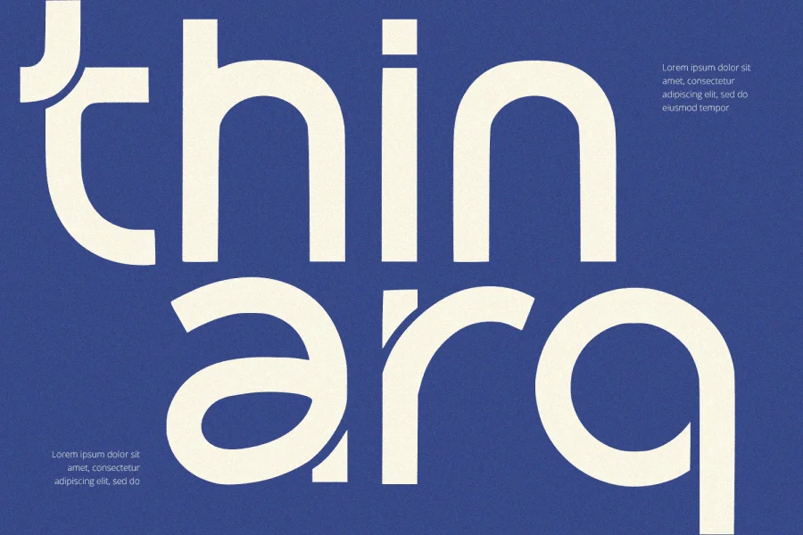 Glacier Free Font preview 4
