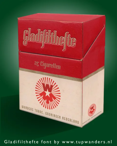 Gladifilthefte Font