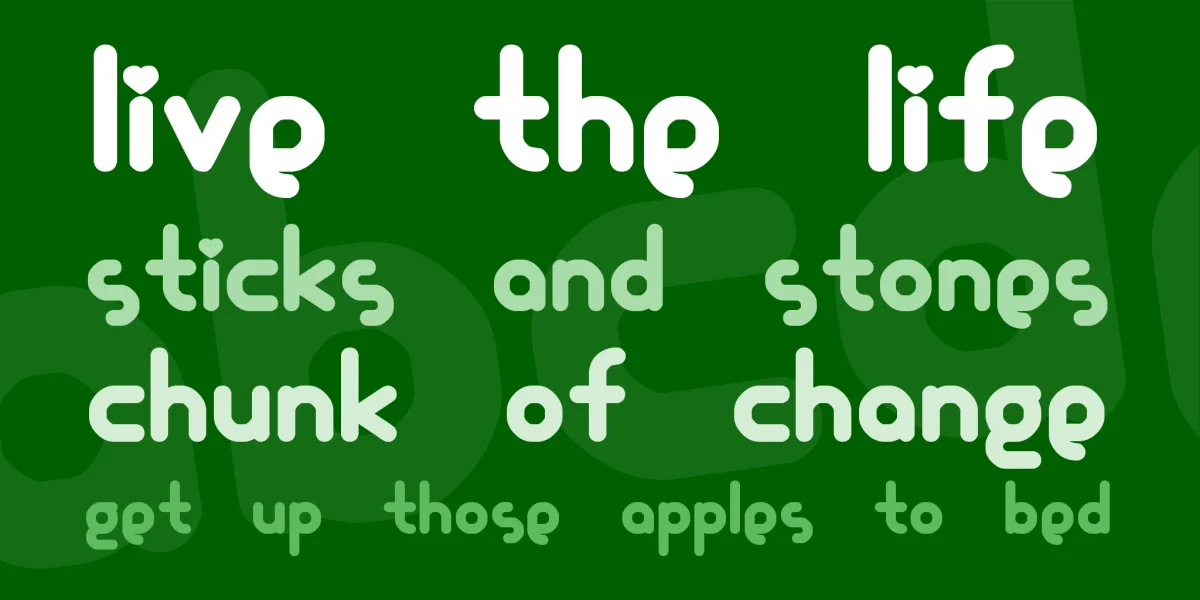 Glamourgirl Font preview 2