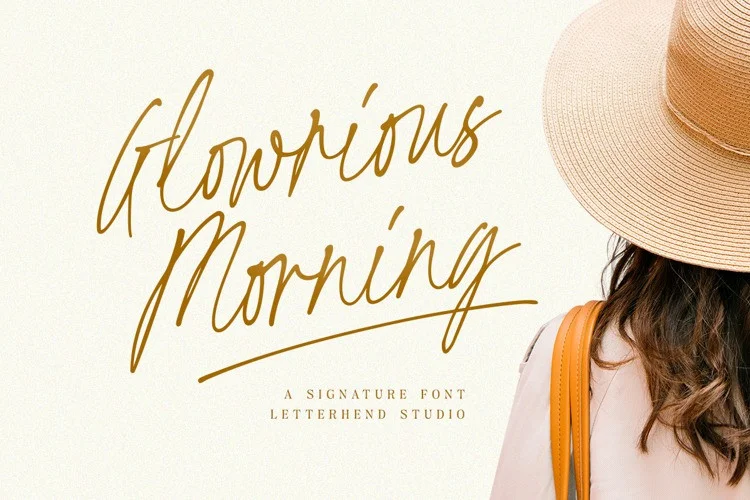 Glowrious Morning Font