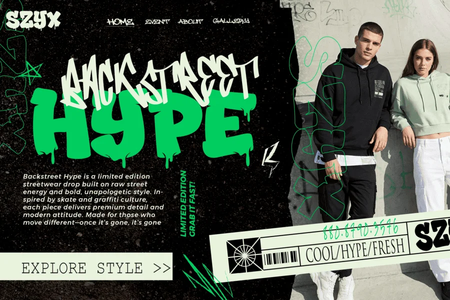 Gloze Font Family preview 6