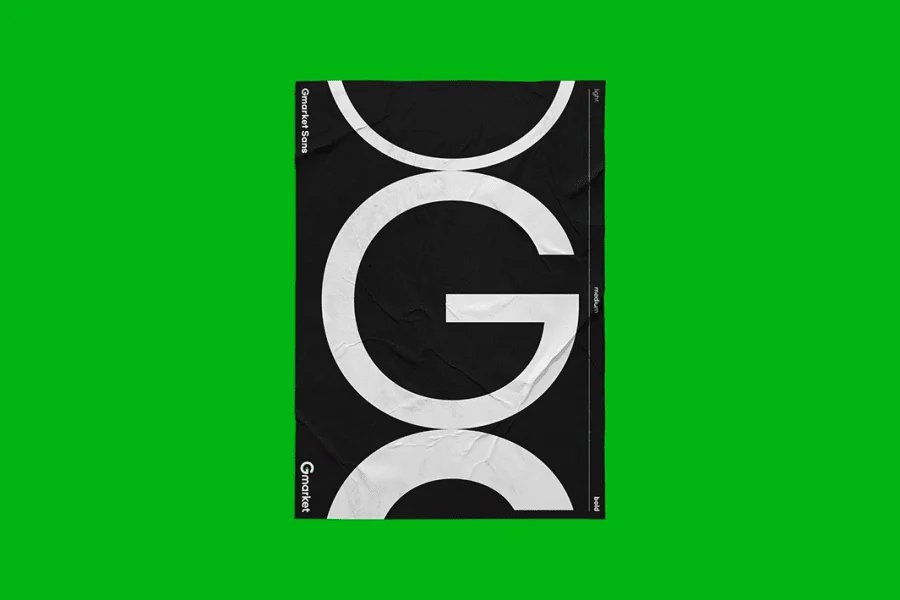 Gmarket Sans Font Family preview 3