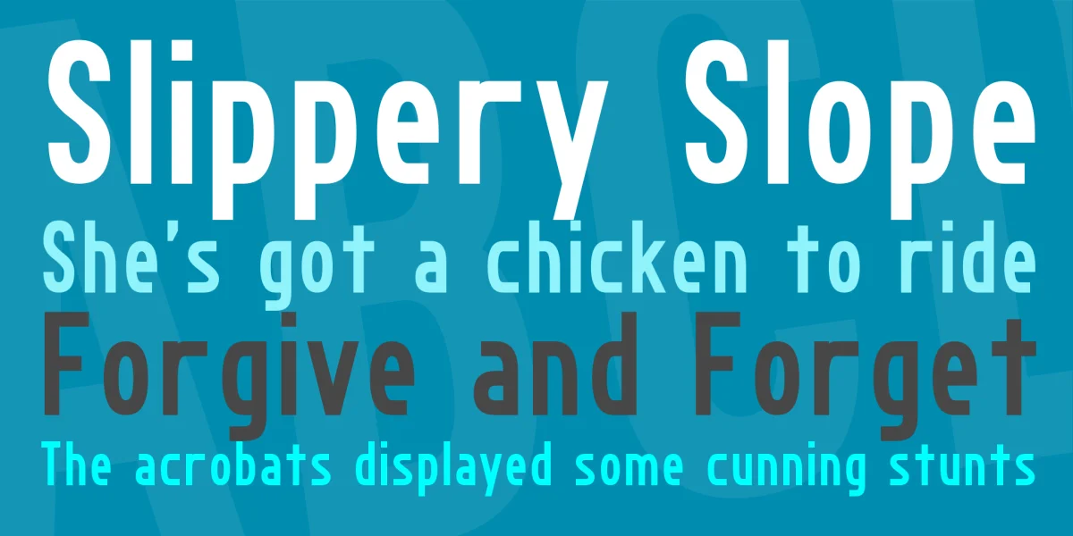 Go Long Font preview 2