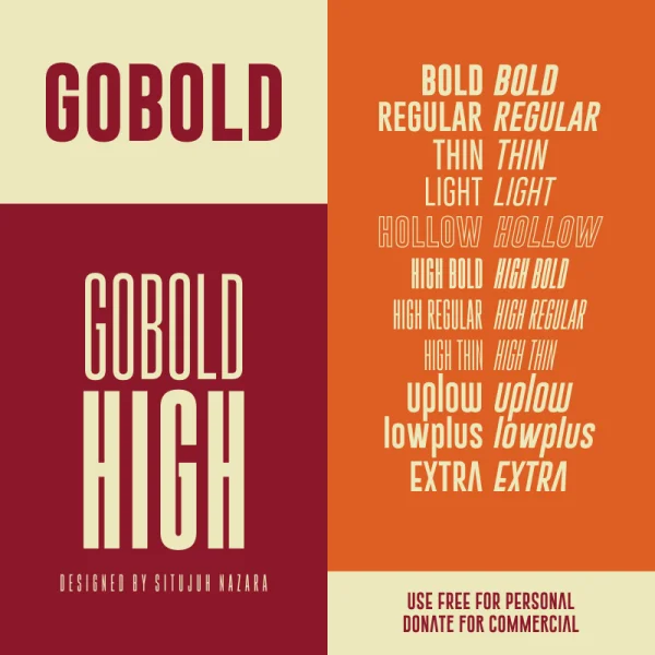 Gobold Font Family