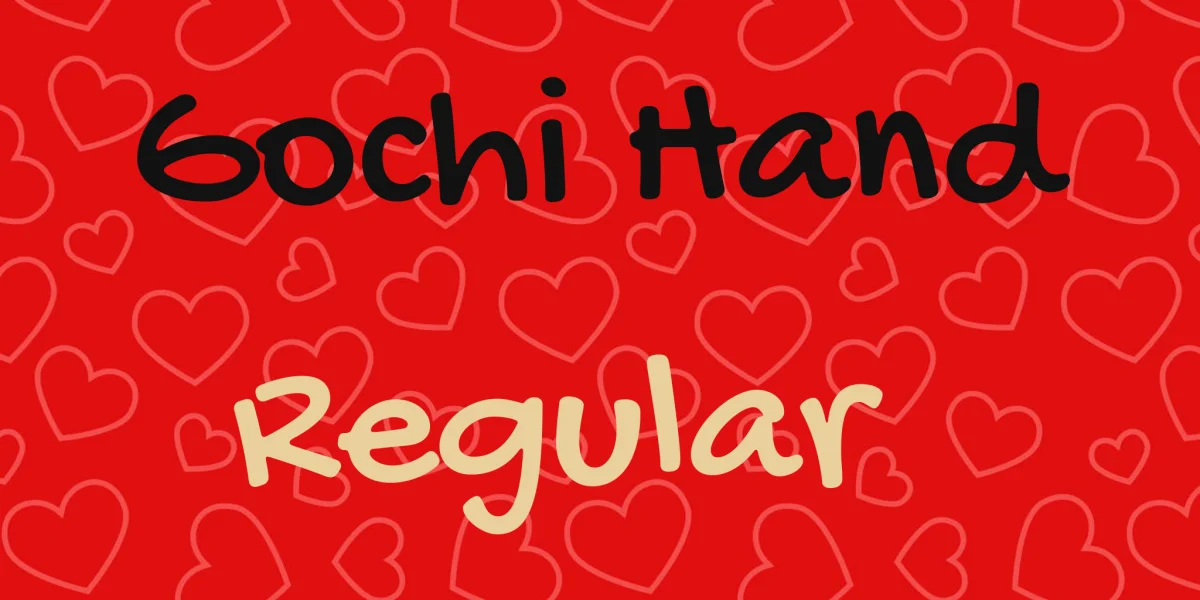 Gochi Hand Font