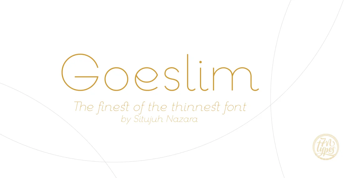 Goeslim Font Family
