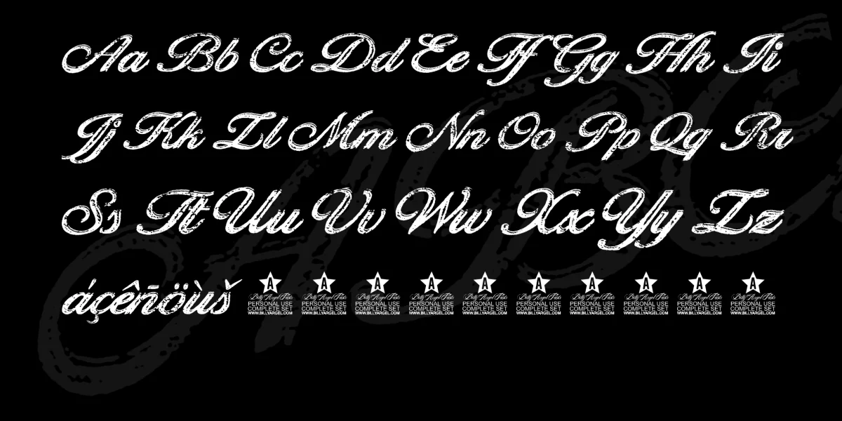 Golden Brick Personal Use Font preview 3