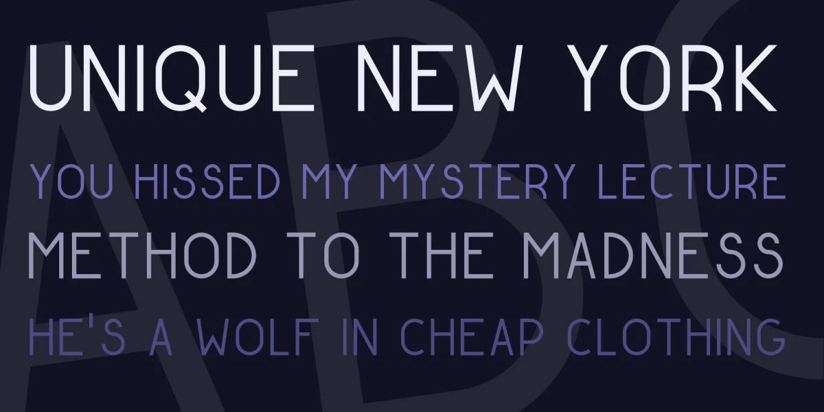 Golden Ratio Demo Font preview 2
