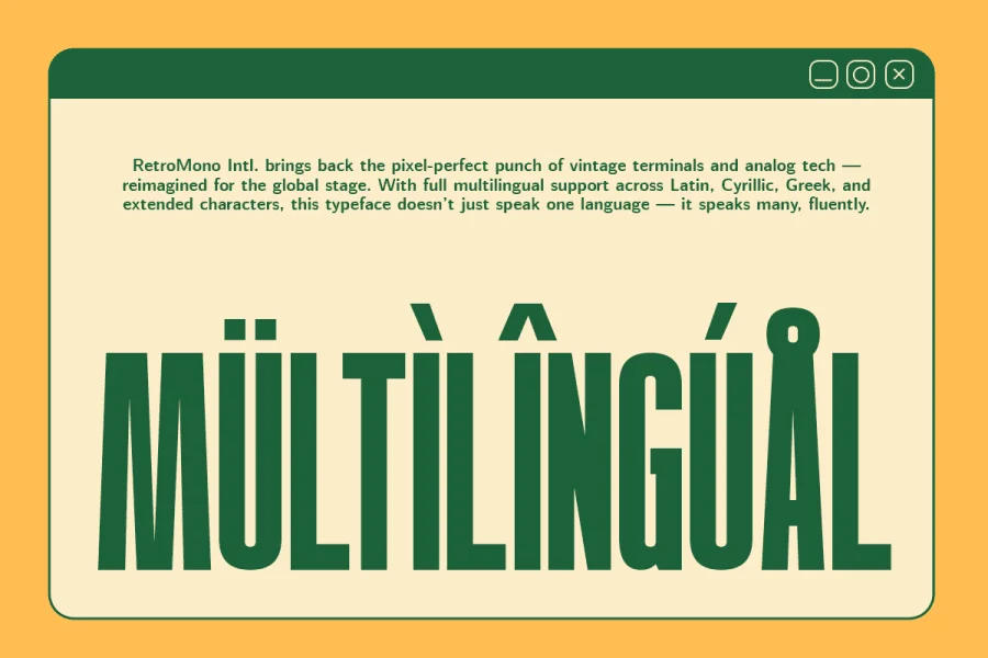 Gondens DEMO Font preview 3