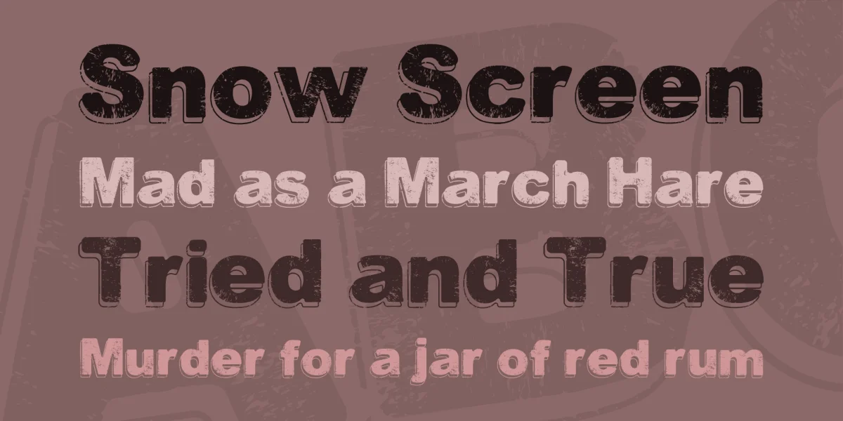 Good Choice Font preview 2