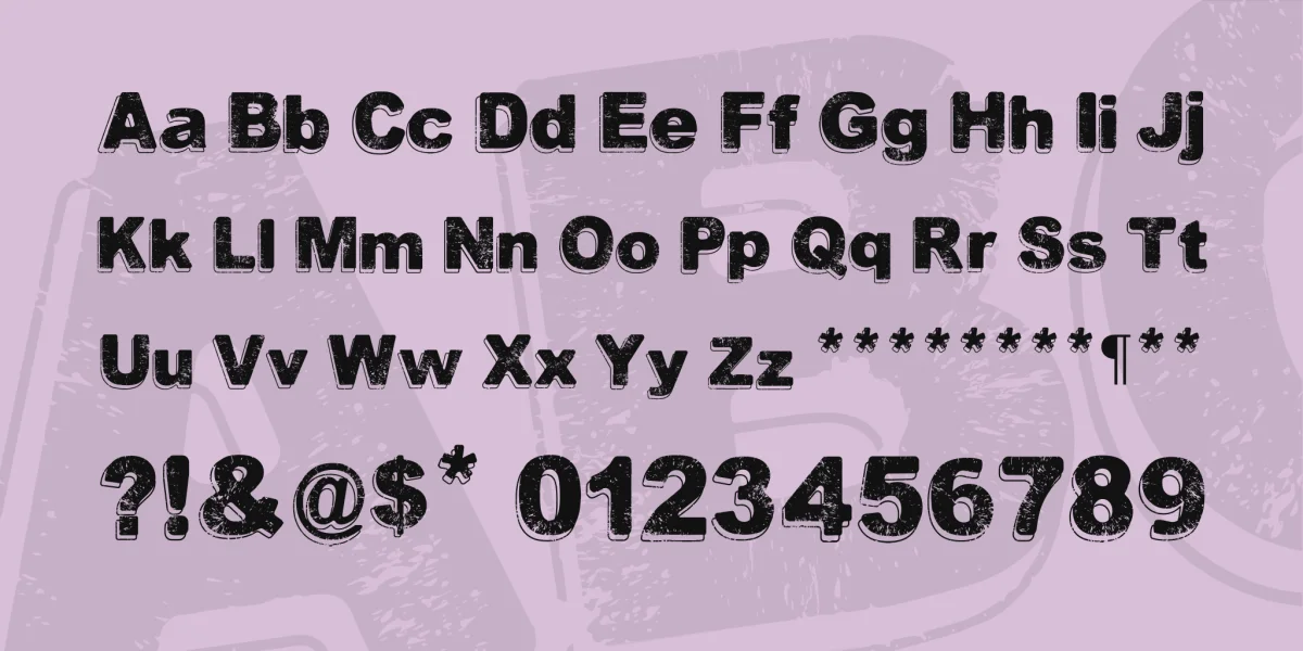 Good Choice Font preview 3