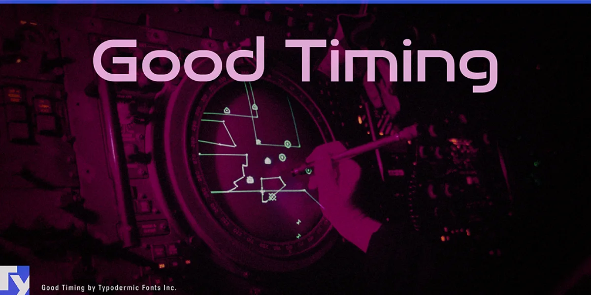 Good Timing Font
