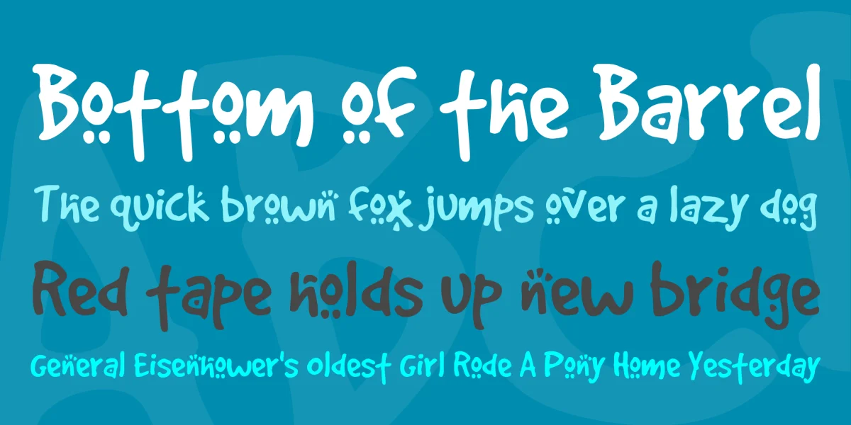 GoodDog Cool Font preview 2