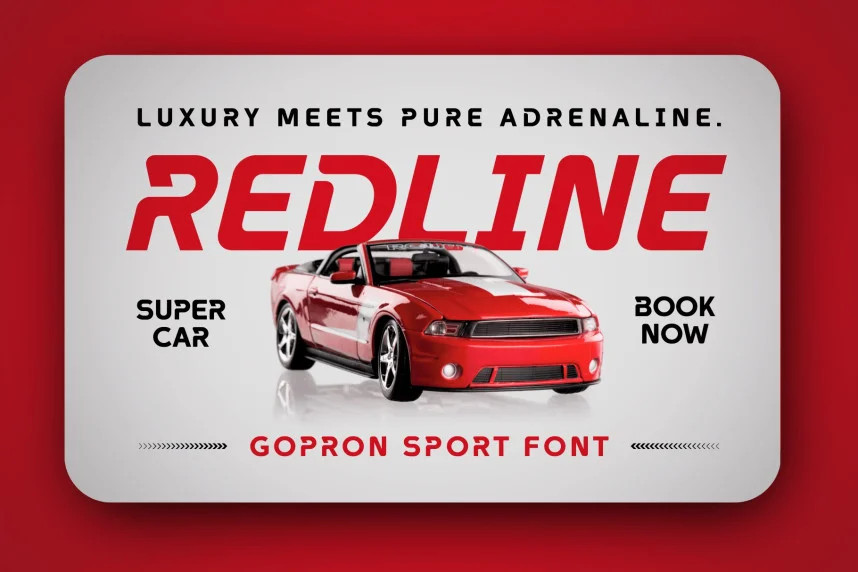 Gopron Font