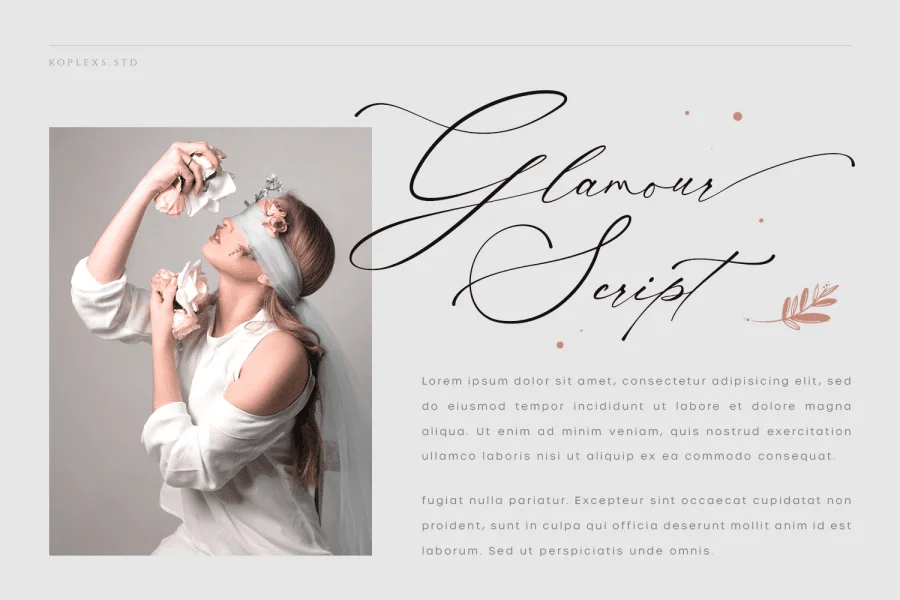 Gosseliena Font preview 2