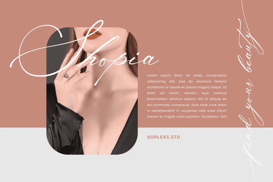 Gosseliena Font preview 3