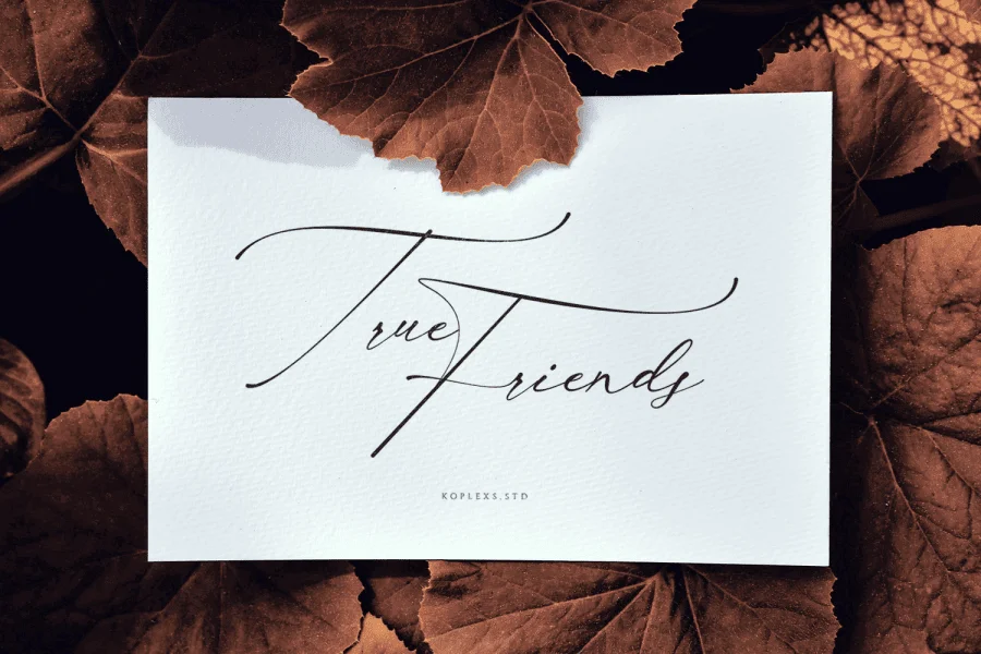 Gosseliena Font preview 5