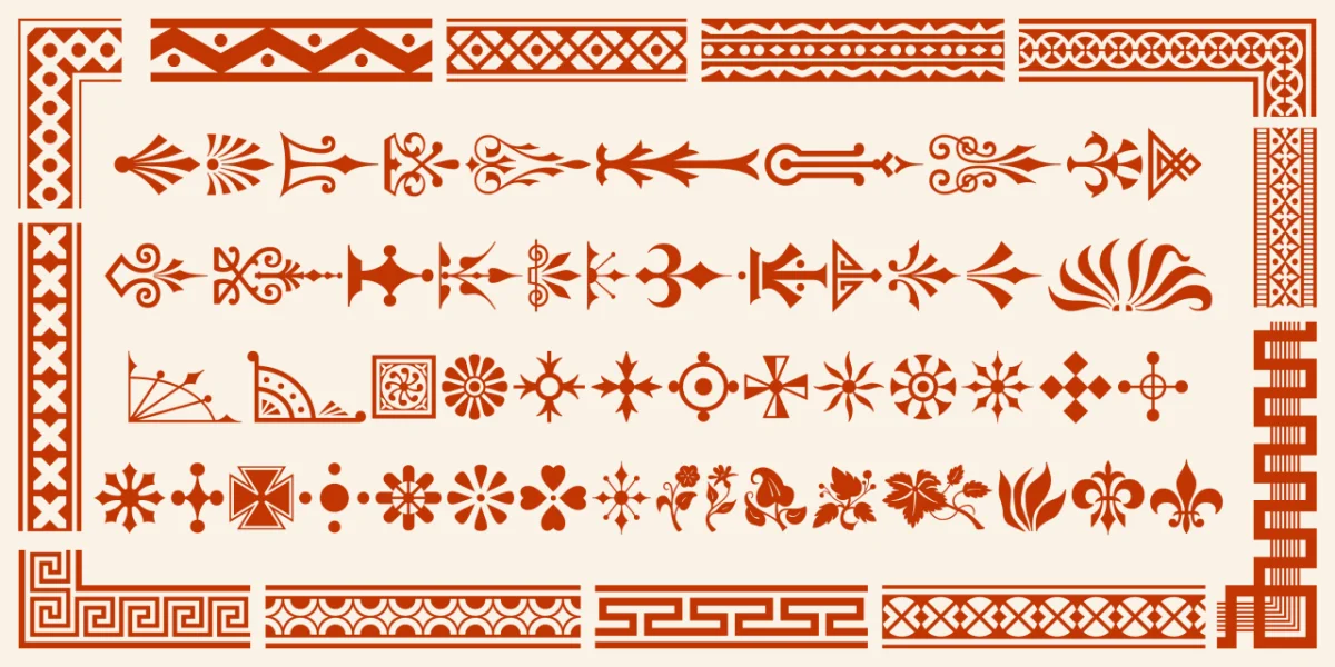 Gothic Extras Font Family