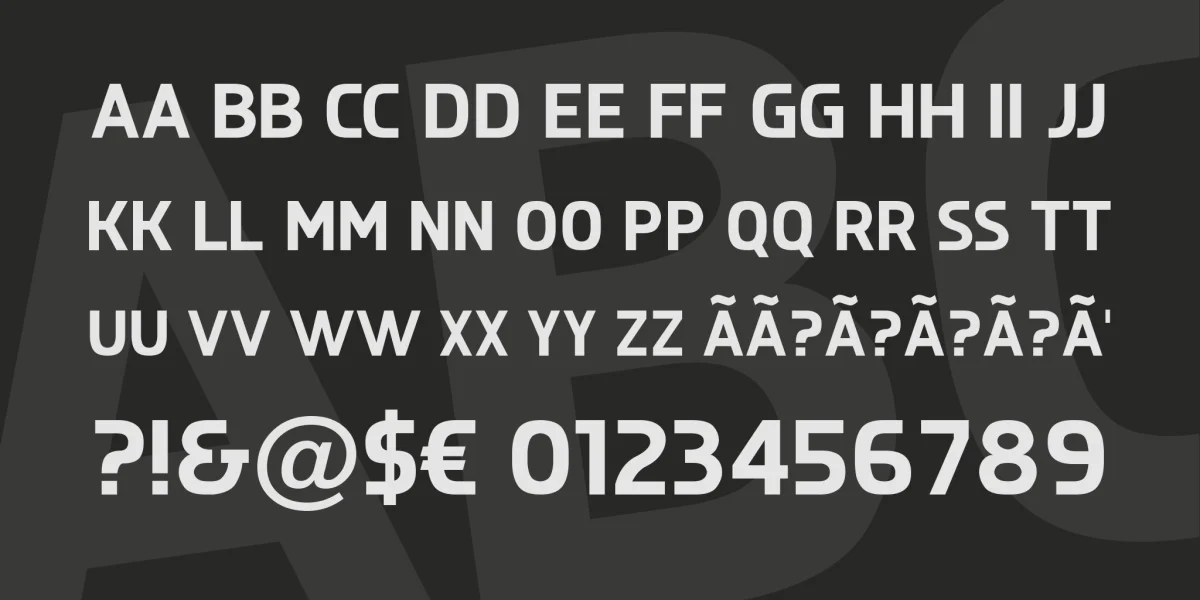 Gothland Font preview 4