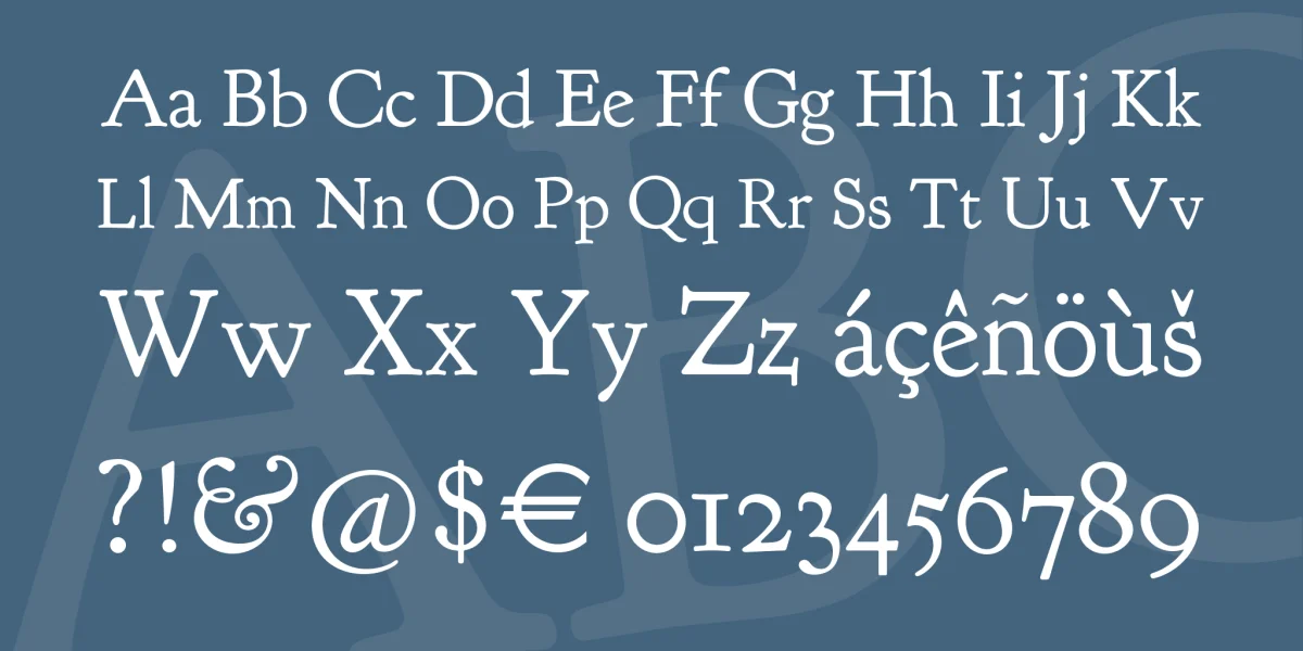 Goudy Bookletter 1911 Font preview 7