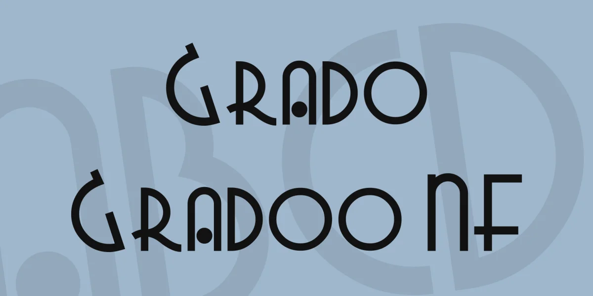 Grado Gradoo NF Font