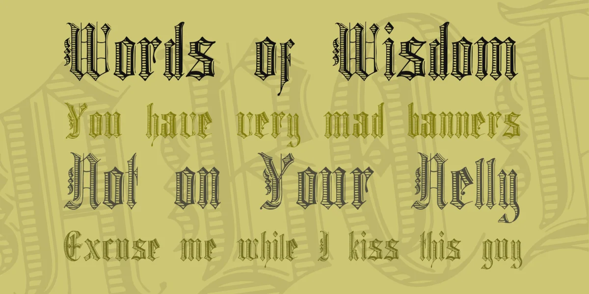 Grafik Text Font preview 2