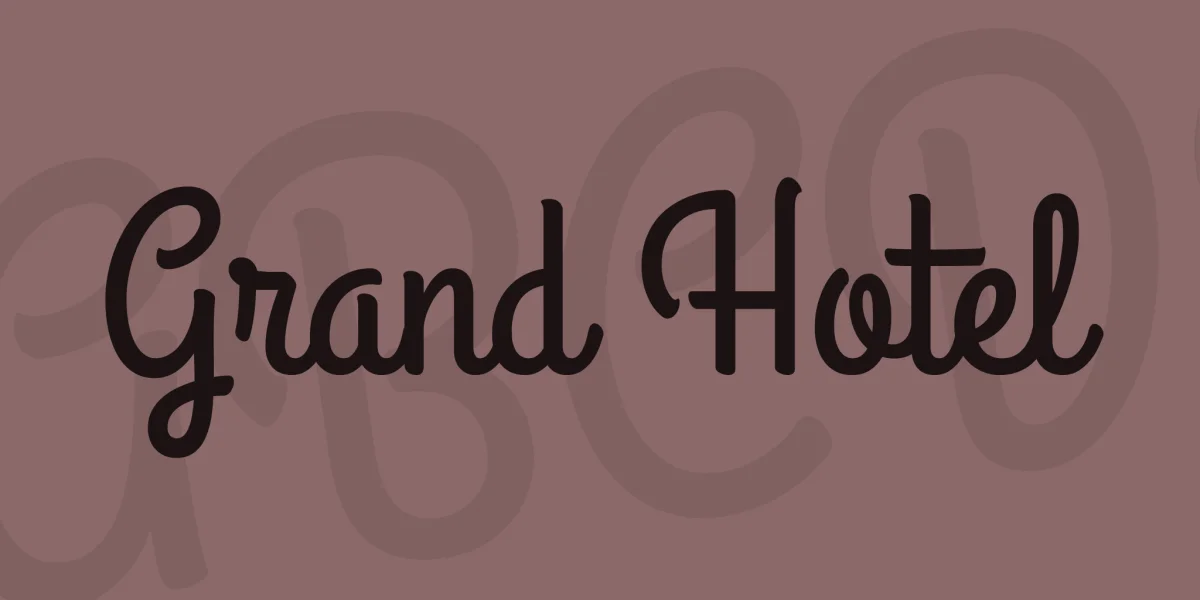Grand Hotel Font