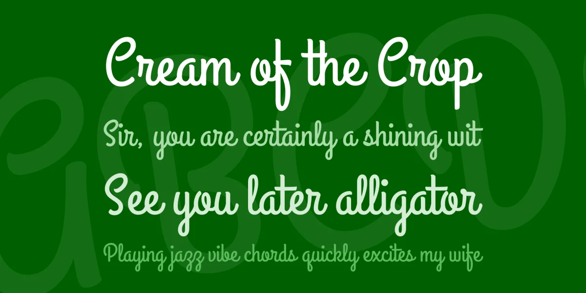 Grand Hotel Font preview 2