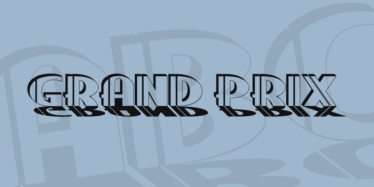 Grand Prix Font
