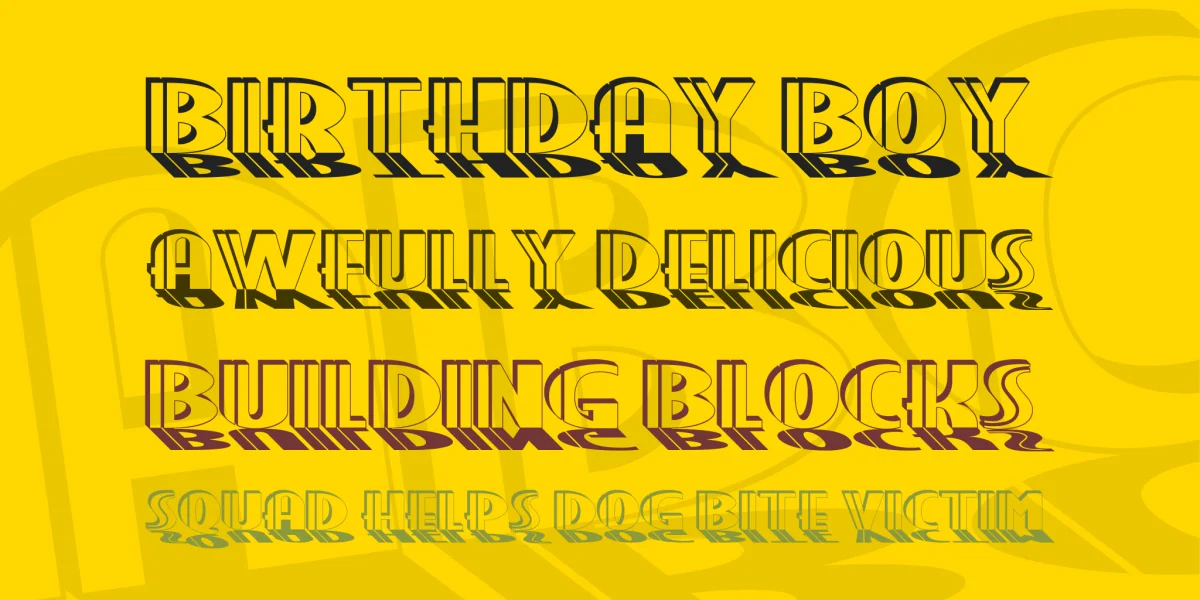 Grand Prix Font preview 3
