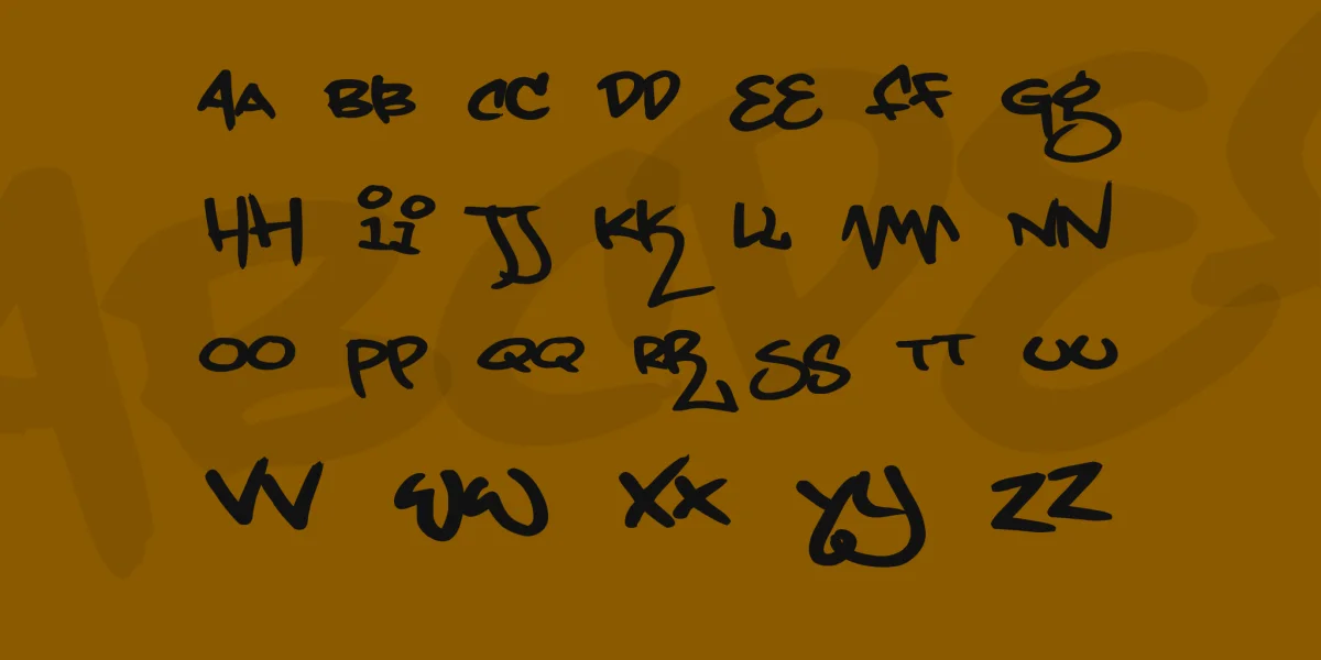 Grand Stylus Font preview 2