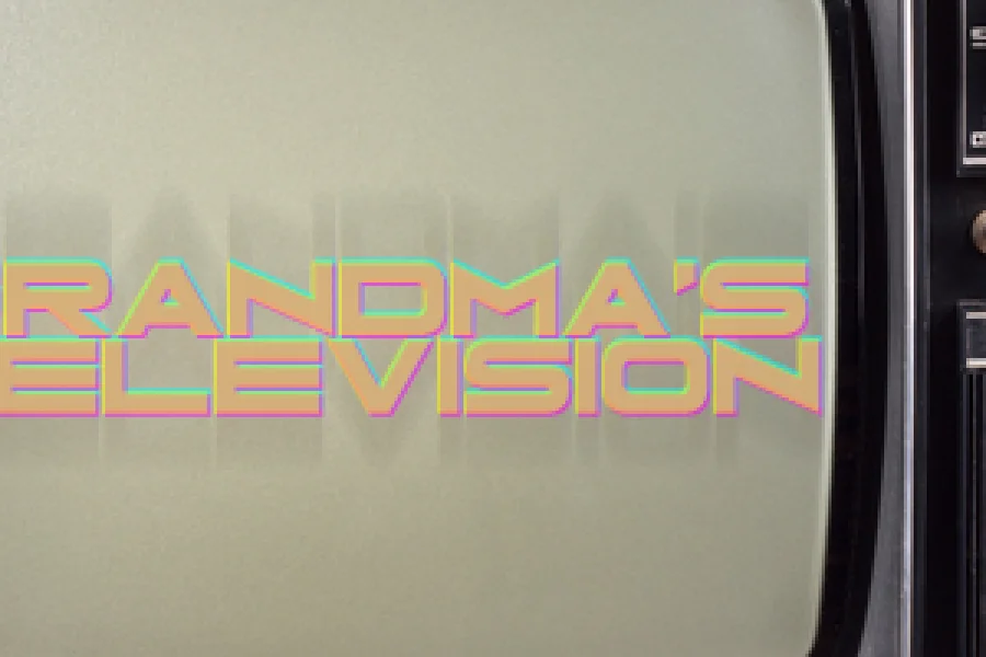 Grandma's Television Font