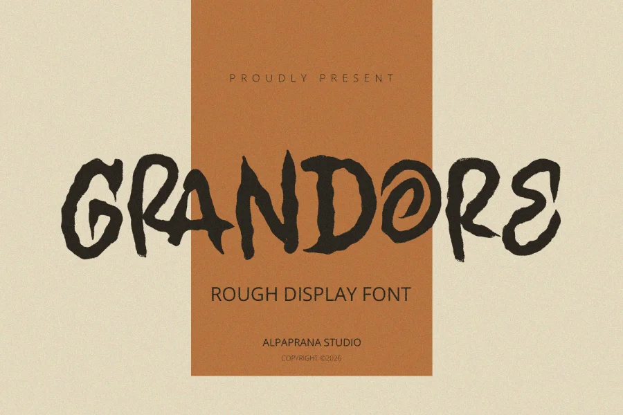 Grandore Free Font preview 2