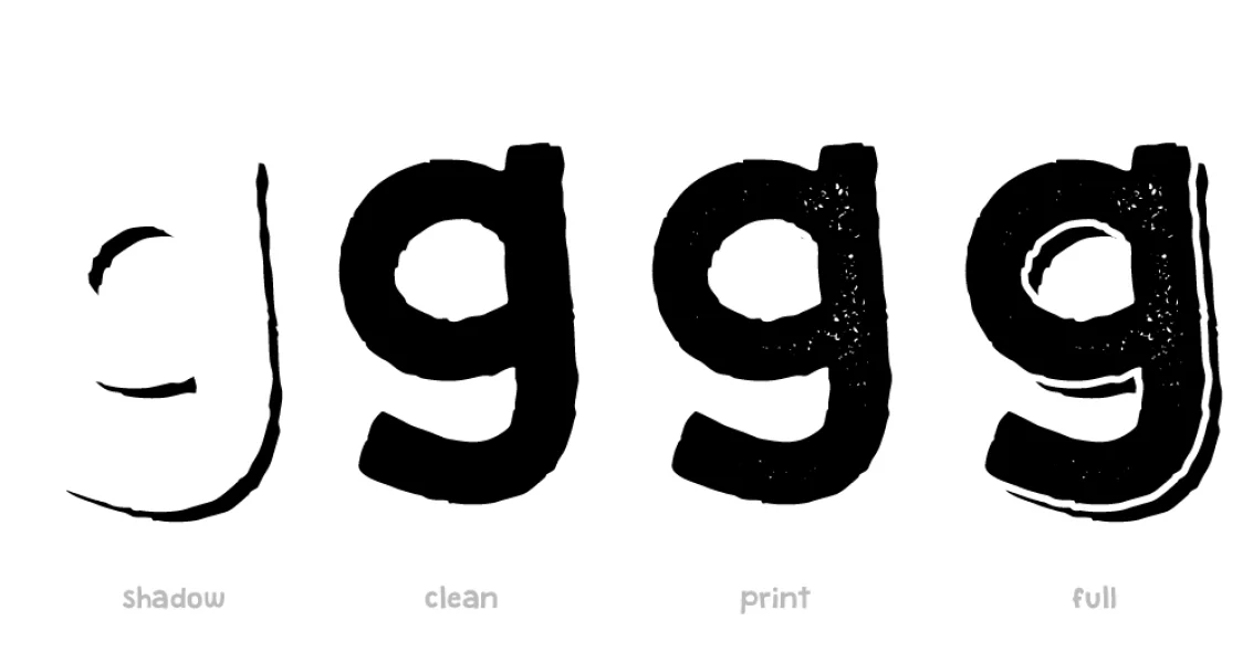 Granstander Clean Font preview 5