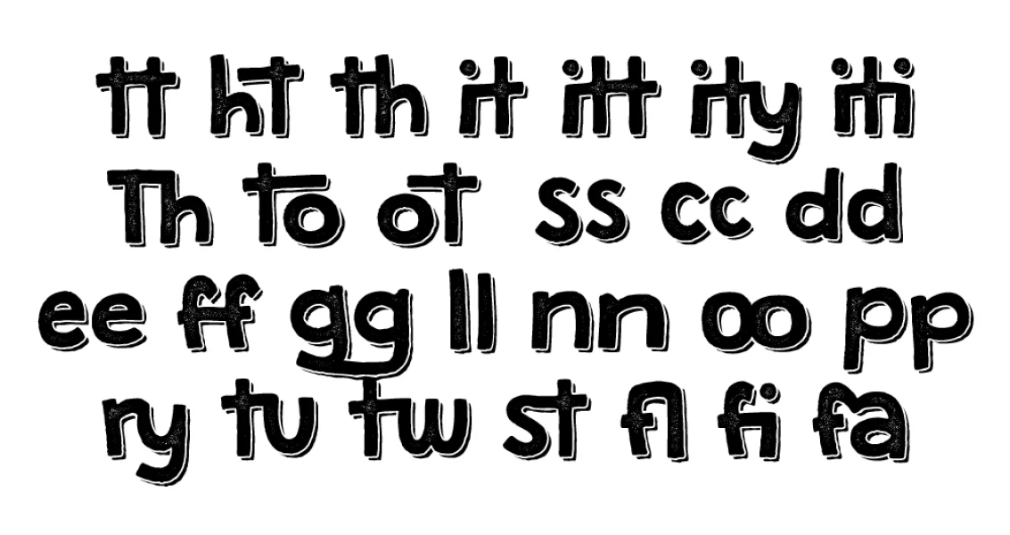 Granstander Clean Font preview 6