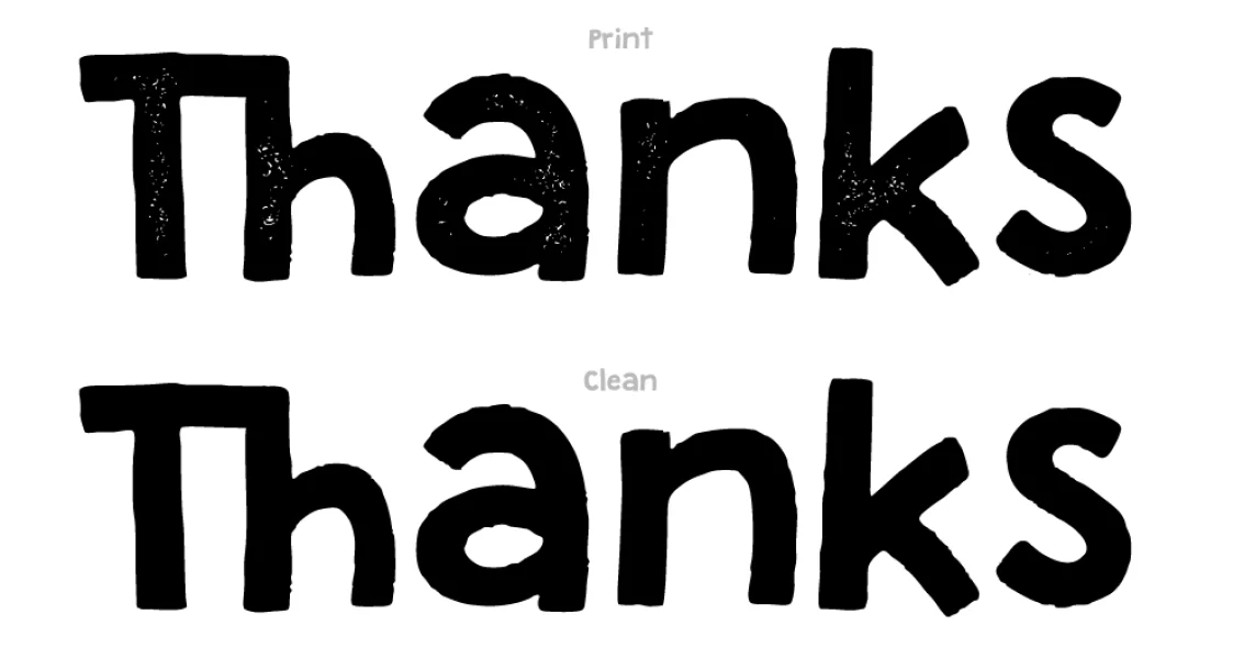 Granstander Clean Font preview 8