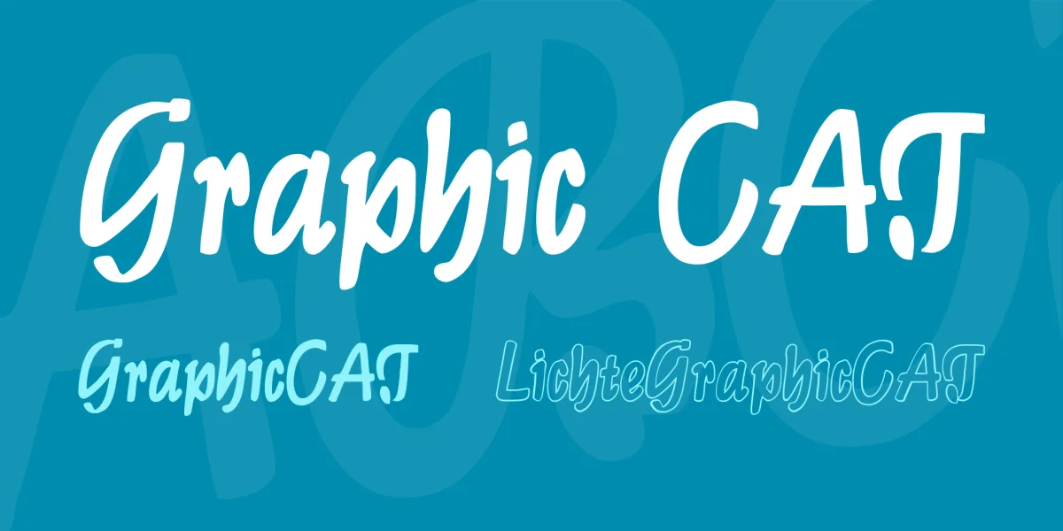 Graphic CAT Font Family