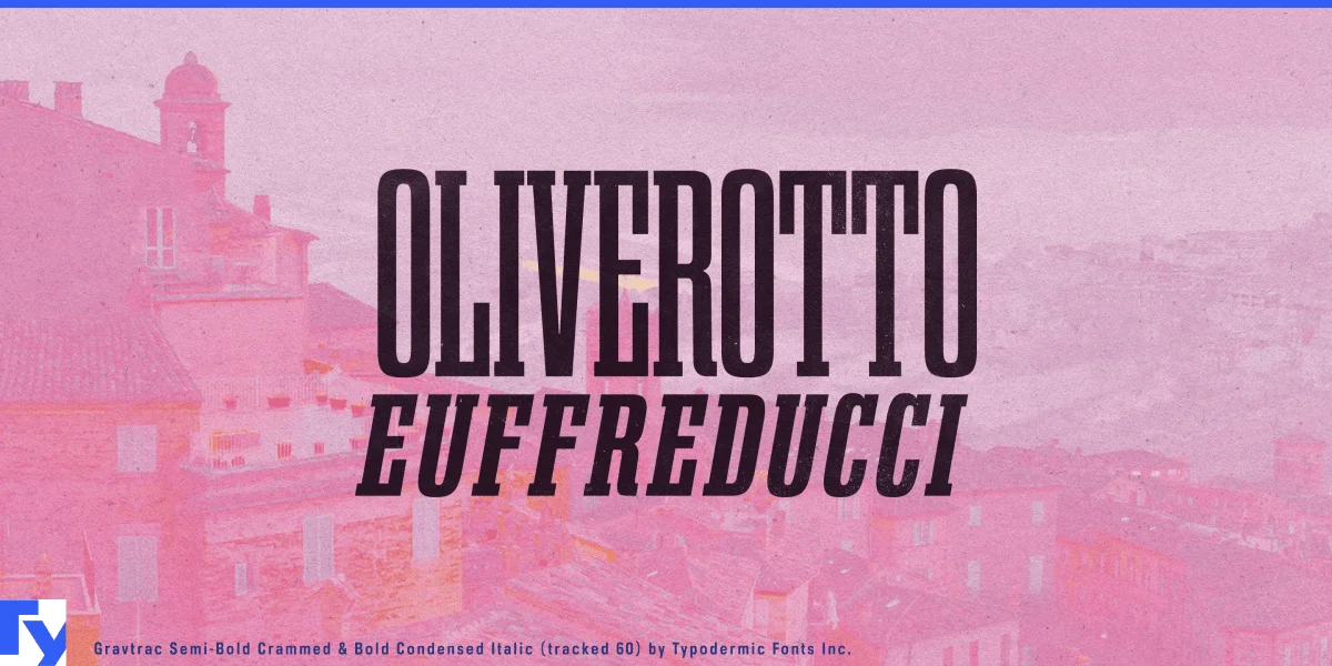 Gravtrac Font preview 6