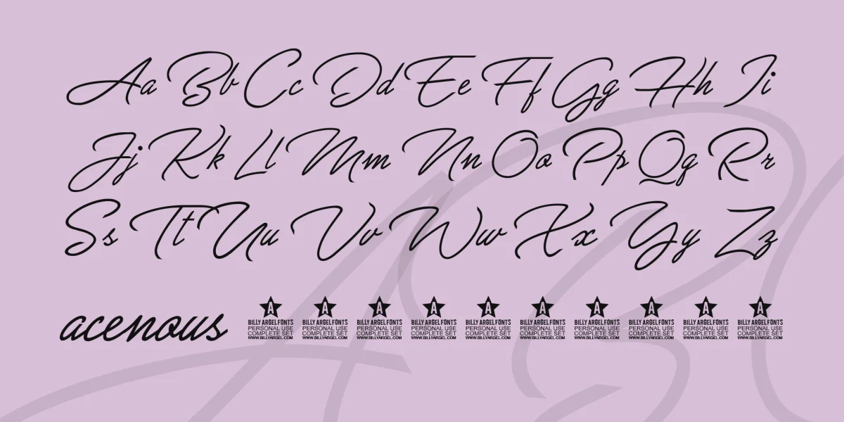 Great Day Personal Use Font preview 4