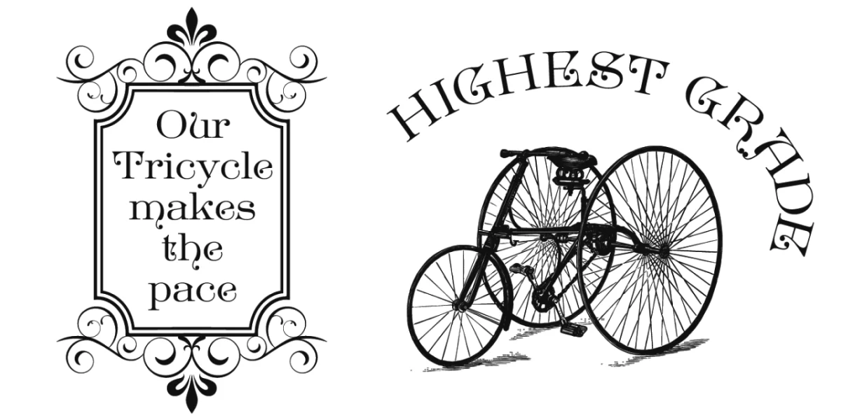 Great Victorian Font Family preview 3