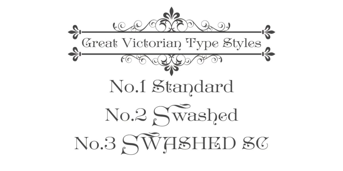 Great Victorian Font Family preview 4