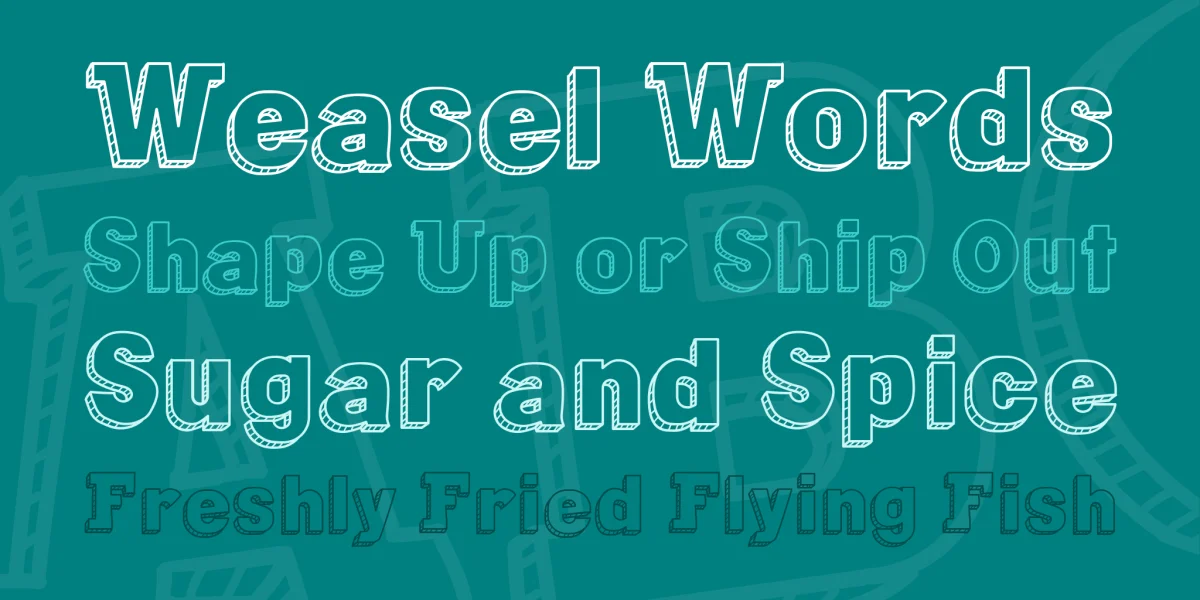 Gregory Packaging Font preview 2