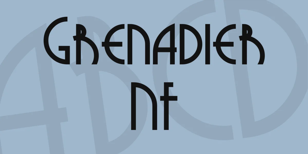 Grenadier NF Font